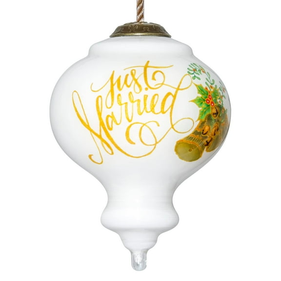 Inner Beauty 2011026 Just Married Ornament, 4-inch Diameter