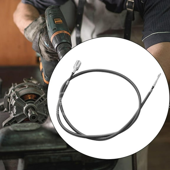 Inner Cable Rotary Grinder Drill Tool Parts Cable Replacement Drill Extension Cable Grinder Flexible Drill Shaft Maintenance , without Outer Tube