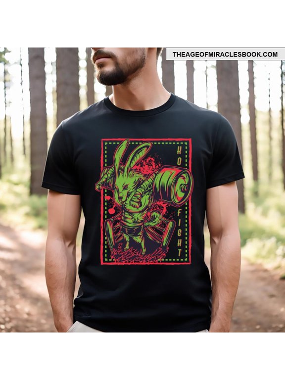 Inner Champ Rabbit Fighting T-shirt