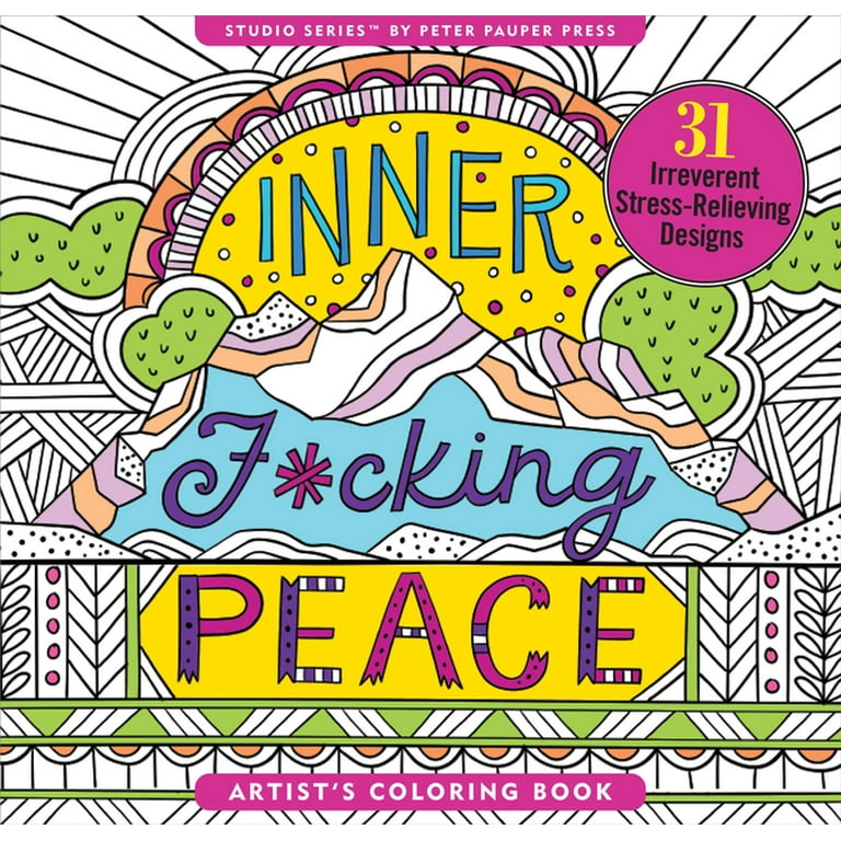 PEACEFUL ADULT COLORING BOOKS - Vol. 5: Adult Coloring Books Best Sellers Stress Relief [Book]