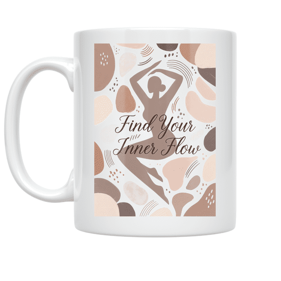 Inner Flow Barre Fitness - Mindful Movement Enthusiast - 11 oz Ceramic Coffee Mug