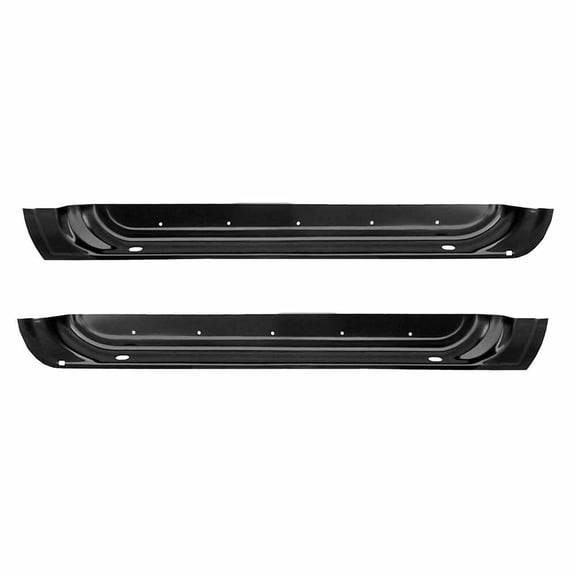 Inner Front Door Bottom - PAIR. Fits 94-01 Dodge Ram 1500 Pickup Truck Standard/Club Cab, 94-02 Dodge Ram 2500 Pickup Truck Standard/Club Cab, 94-02 Dodge Ram 3500 Pickup Truck Standard/Club Cab