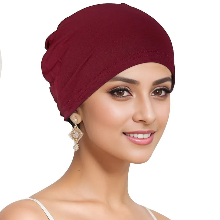 Turban Under Scarf Tube Cap Inner Hijab Cap For Women Islam Muslim