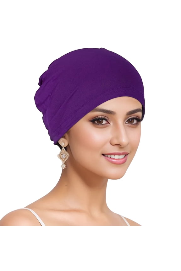 Inner Hijab Cap for Women Islam Muslim Turban Under Scarf Undercap Soft Jersey Bonnet Tube Cap