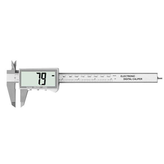 Inner Outer Diameter Measuring Tool Digital Vernier Caliper with Unit Conversion Professional Micrometer Gauge