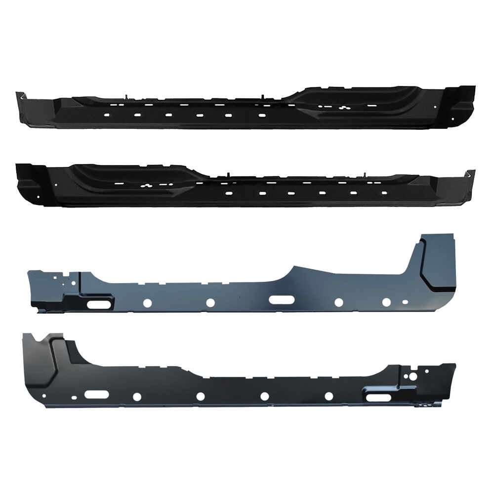 Inner & Outer Rocker Panel Kit. Fits 99-03 Ford F150 Pickup Truck Super ...