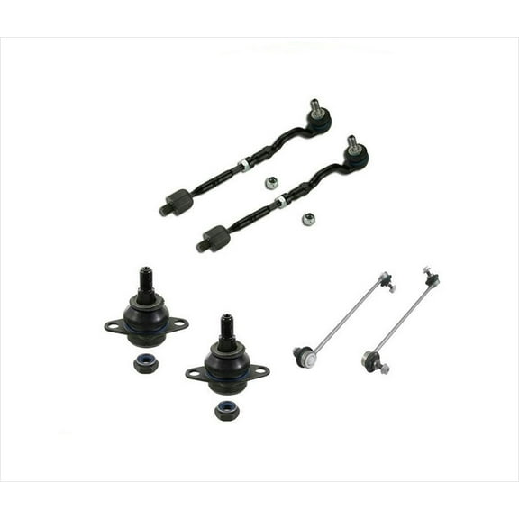 Inner Outer Tie Rods Ends Sway Bar Links Lower Ball Joint Fits BMW X3 04-07 E83