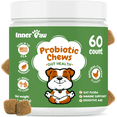 thumbnail image 1 of Inner Paw Probiotic Chews, Tasty Soft Chew Probiotics for Dogs, Chicken Flavor, 60 Count, 1 of 9