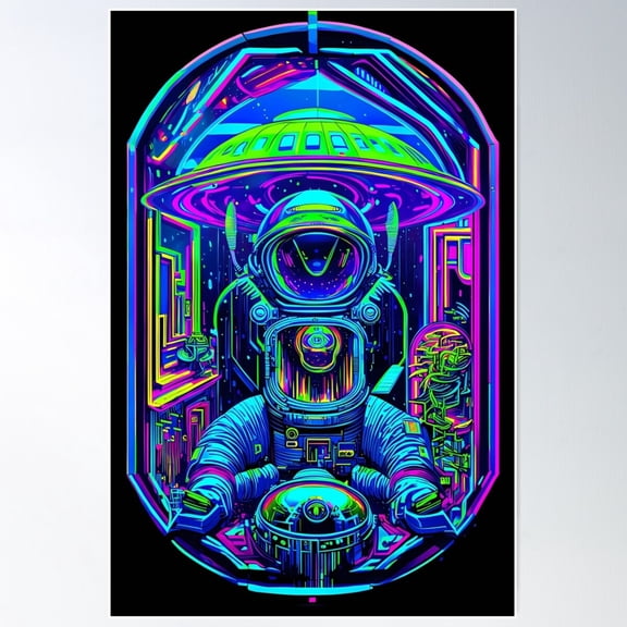 Inner Pilot Poster Wall Art, Modern Wall Decor For Living Room Bedroom, 24x36 UNFRAMED