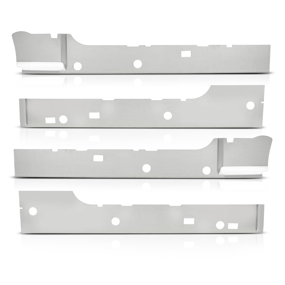 F150 Inner Rocker Panel Inner Rocker Panels 4 Door Extended Cab Left+Right Fit For 2004-2008 ...