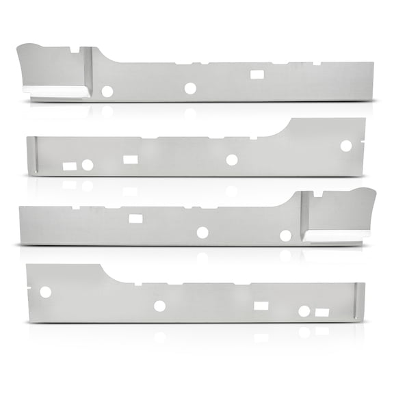 Inner Rocker Panels 4 Door Extended Cab Left+Right Fit For 2004-2008 Ford F-150