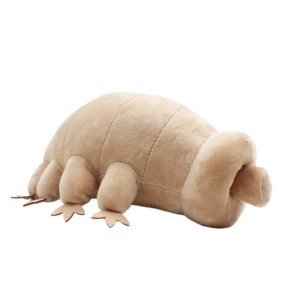 Inner Sea Creature Tardigrade Water Bear Plush, Brown Plush Stuffed Tardigrade Toy, Simulation for Doll Gi
