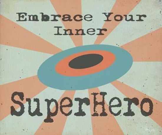 Inner Superhero Canvas Art - Shanni Welsh (20 x 24)