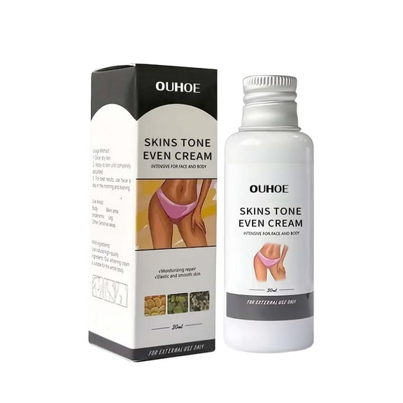 Inner Thigh Brightening Cream 30ml - Reduces Dark Spots and Hyperpigmentation, Brightens Bikini Area and Dark Skin, Moisturizes and Softens, Ideal for Daily Skincare Routine