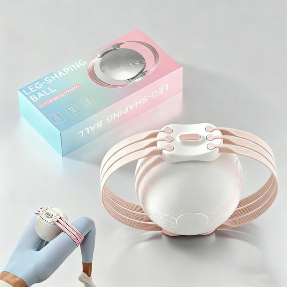 Inner Thigh Trainer for Women, Pelvic Floor Muscle Exercise Device, Thigh Training Equipment(Pink)