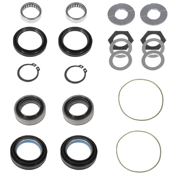 Inner Tube Seal & Thrust Washer Outer Axles Dust Seal Component Suitable for F250 F350 F450 F550 Spring Suspension