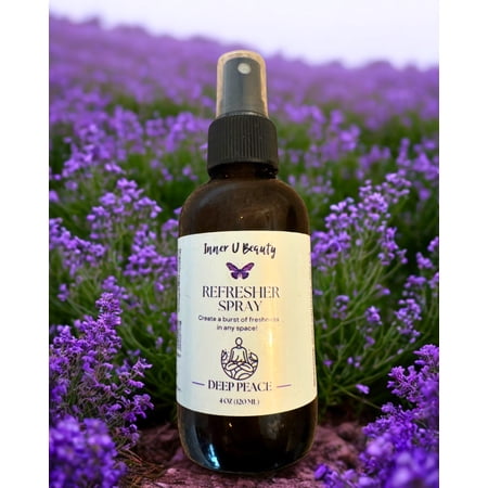 Inner U Beauty Natural Refresher Room Spray, Deep Peace Scent