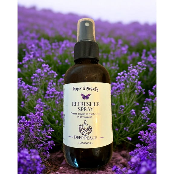 Inner U Beauty Natural Refresher Room Spray, Deep Peace Scent