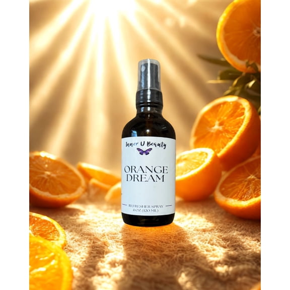Inner U Beauty Natural Refresher Room Spray, Orange Dream Scent