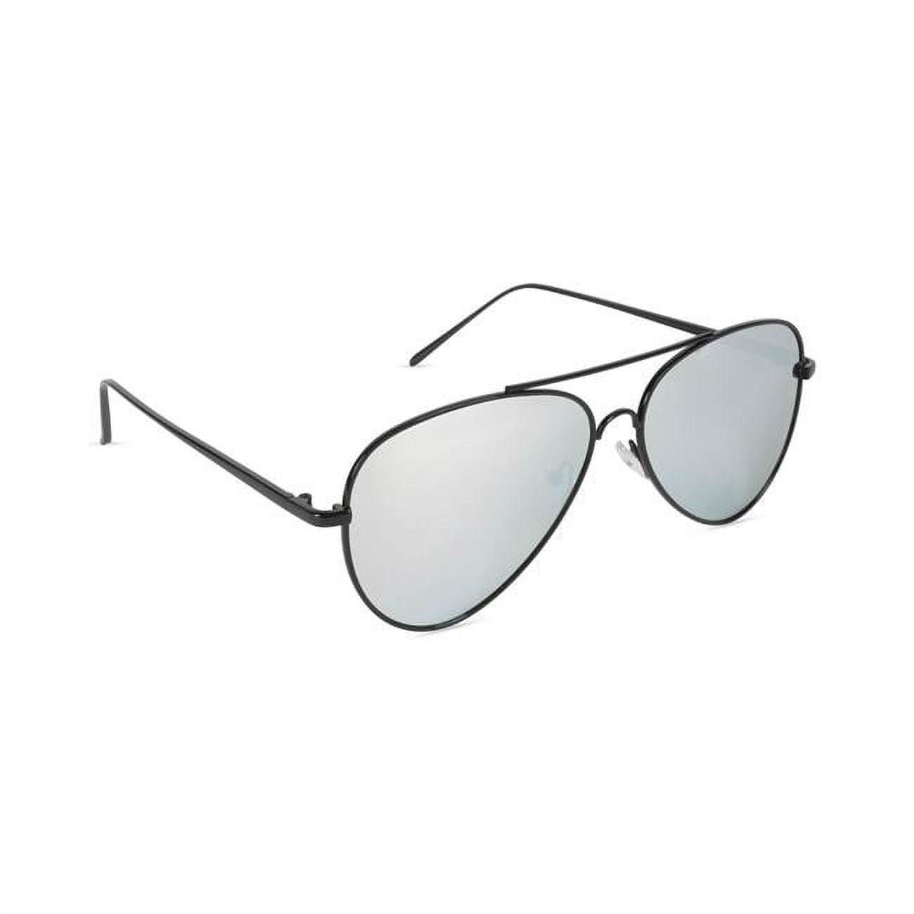 Inner Vision Military Style Aviator Sunglasses, Polarized & Revo Lens