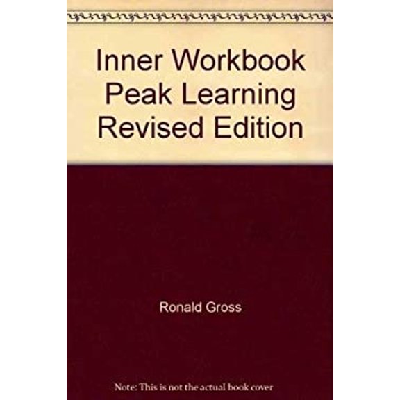 Pre-Owned Inner Workbook Peak Learning Revised Edition (Paperback) 1585422436 9781585422432