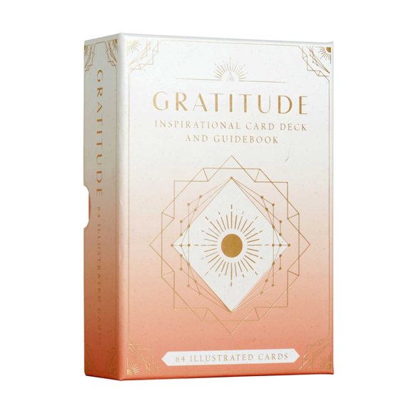 Inner World Gratitude: Inspirational Card Deck and Guidebook, (Hardcover)