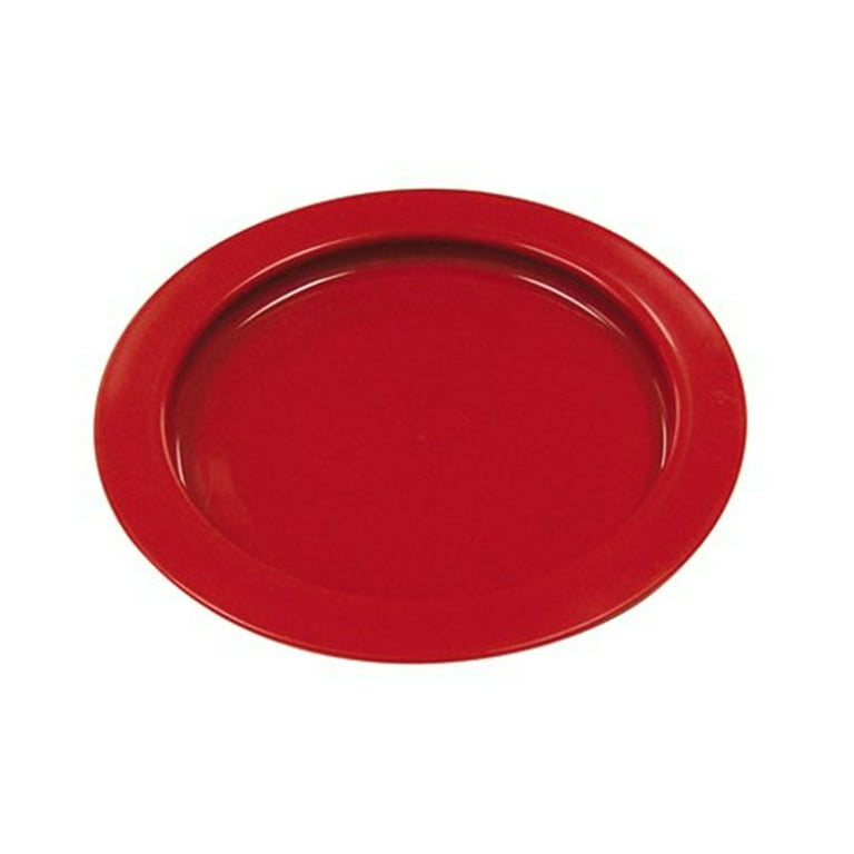 Inner lip plate, plastic, red 9 Inner lip plate, plastic, red 9