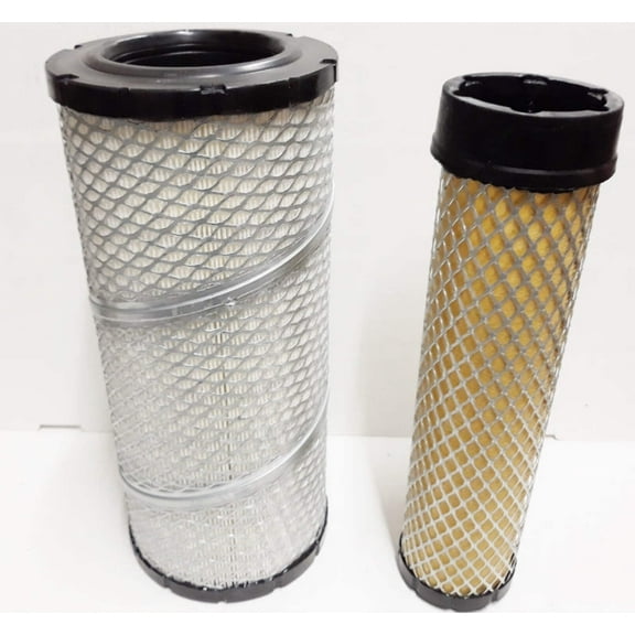 Inner outer air filter set to fit Kubota SVL75 SVL75-2 Skid Steer Loader