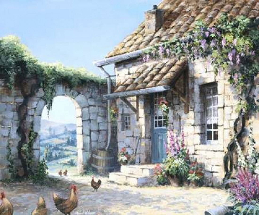 Innercourt Canvas Art - Reint Withaar (20 x 24)