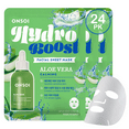 thumbnail image 1 of Innerest 24PK ONSOI Hydro Boost Nourishing Face Masks Skincare Korean Skin Care Facial Sheet Mask (24, 24PK Aloe Vera), 1 of 6
