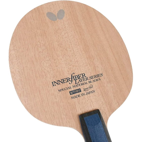 Innerforce Layer ALC.S Table Tennis Blade - Professional ALC Fiber Blade with Flared Handle for Spin and Control