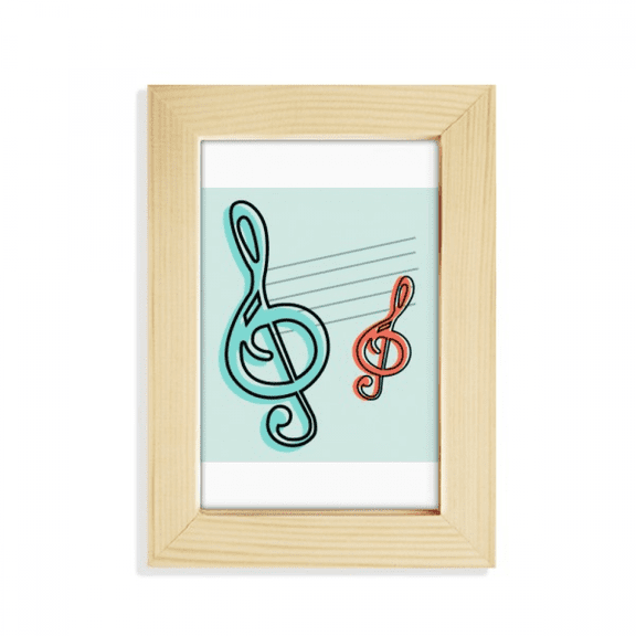 Innervation Musical Mark Desktop Display Photo Frame Picture Art Painting 5x7 inch