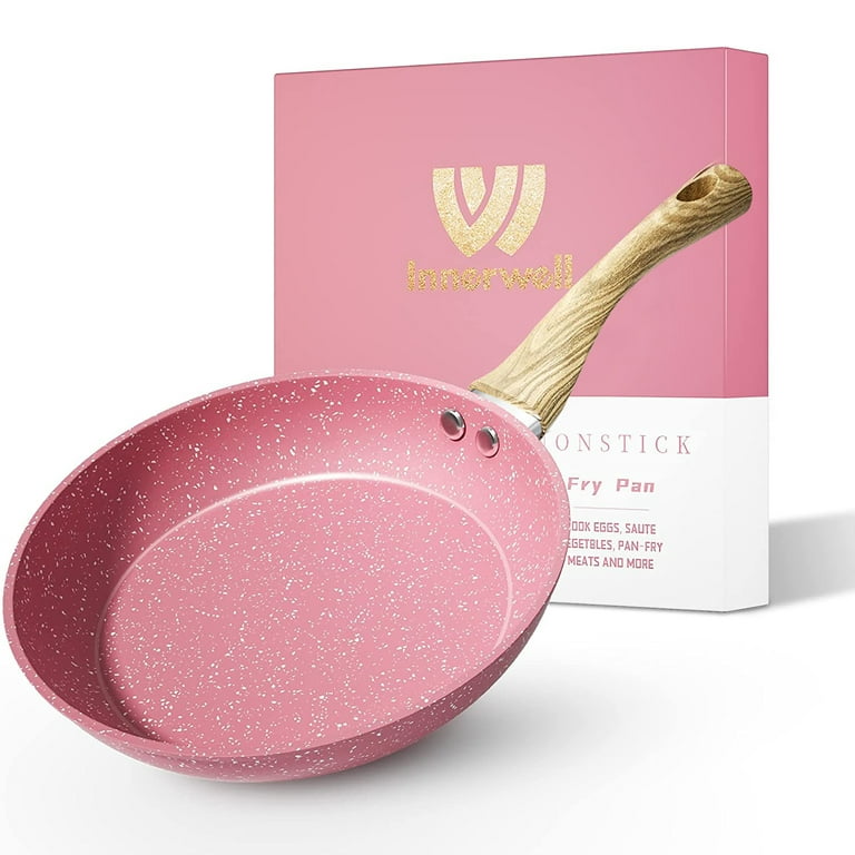 https://i5.walmartimages.com/seo/Innerwell-8-Inch-Pink-Nonstick-Frying-Pan-Toxin-Free-Skillet-Bakelite-Handle-Saute-Egg-Pan-Easy-Clean-Granite-Cookware-Fits-Various-Stoves_84fa5b31-cb06-495d-87e8-d963af999394.6bba7cfc9dd0ac3d26c2ca475b02611f.jpeg?odnHeight=768&odnWidth=768&odnBg=FFFFFF