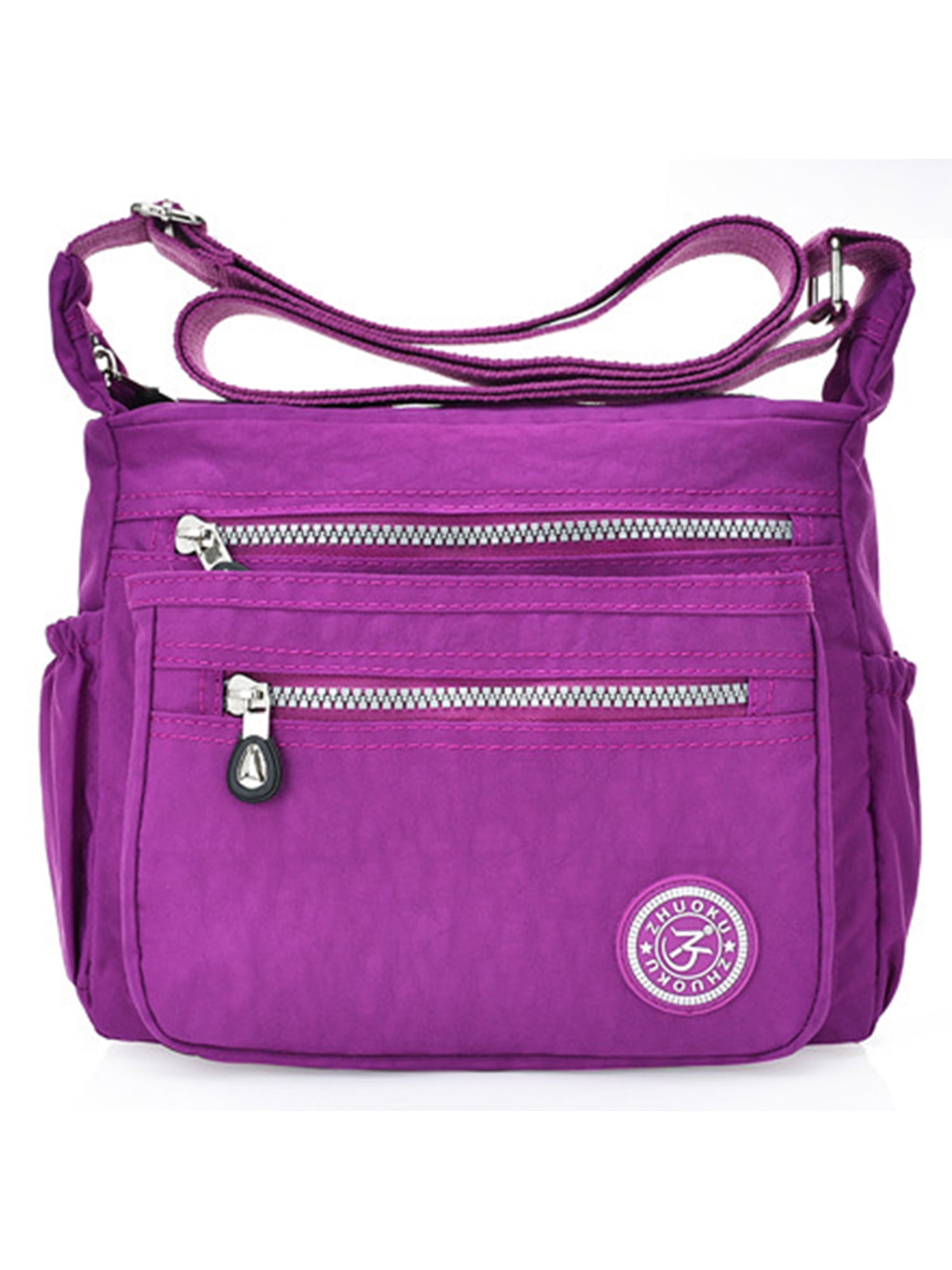 Innerwin Ladies Shoulder Bag Multi Pockets Handbag Zipper Purse ...