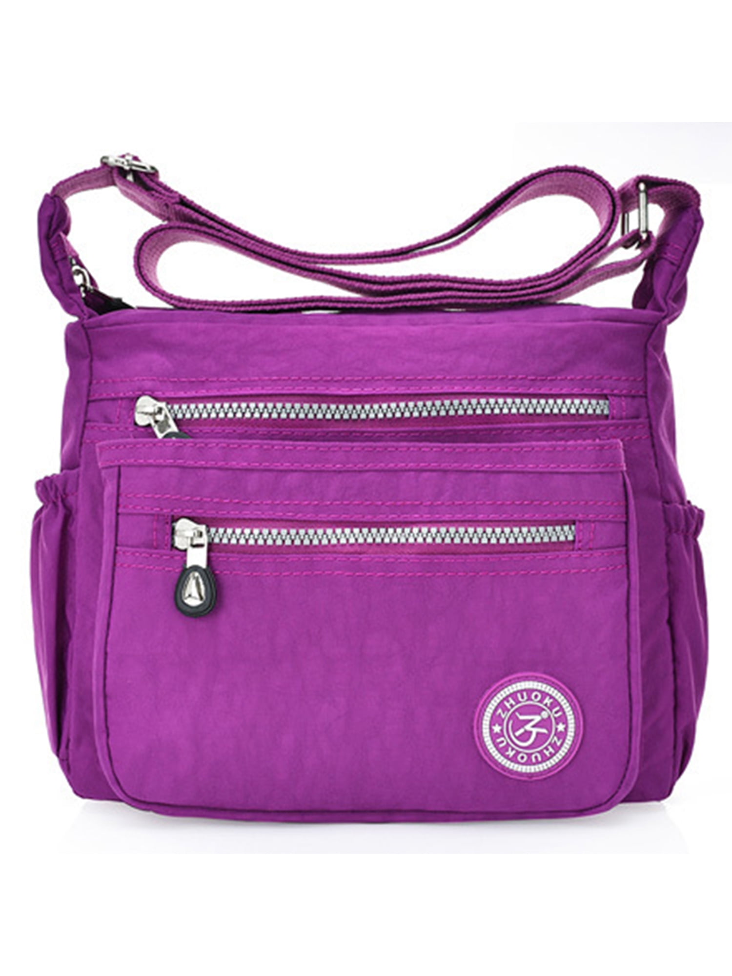 Innerwin Ladies Shoulder Bag Multi Pockets Handbag Zipper Purse