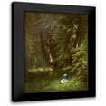 thumbnail image 1 of Inness, George 11x14 Black Modern Framed Museum Art Print Titled - The Wood Chopper, 1 of 5