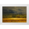 thumbnail image 1 of Inness, George 24x17 White Modern Wood Framed Museum Art Print Titled - The Wheat Field, 1 of 4