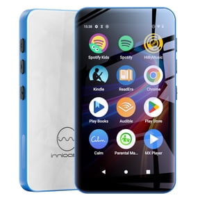 Innioasis 160GB MP3 Player with Bluetooth and WiFi, MP3 Player with Spotify, Spotify Kids, Parental Manager App, 4" MP4 Music Player for Kids (Blue White)