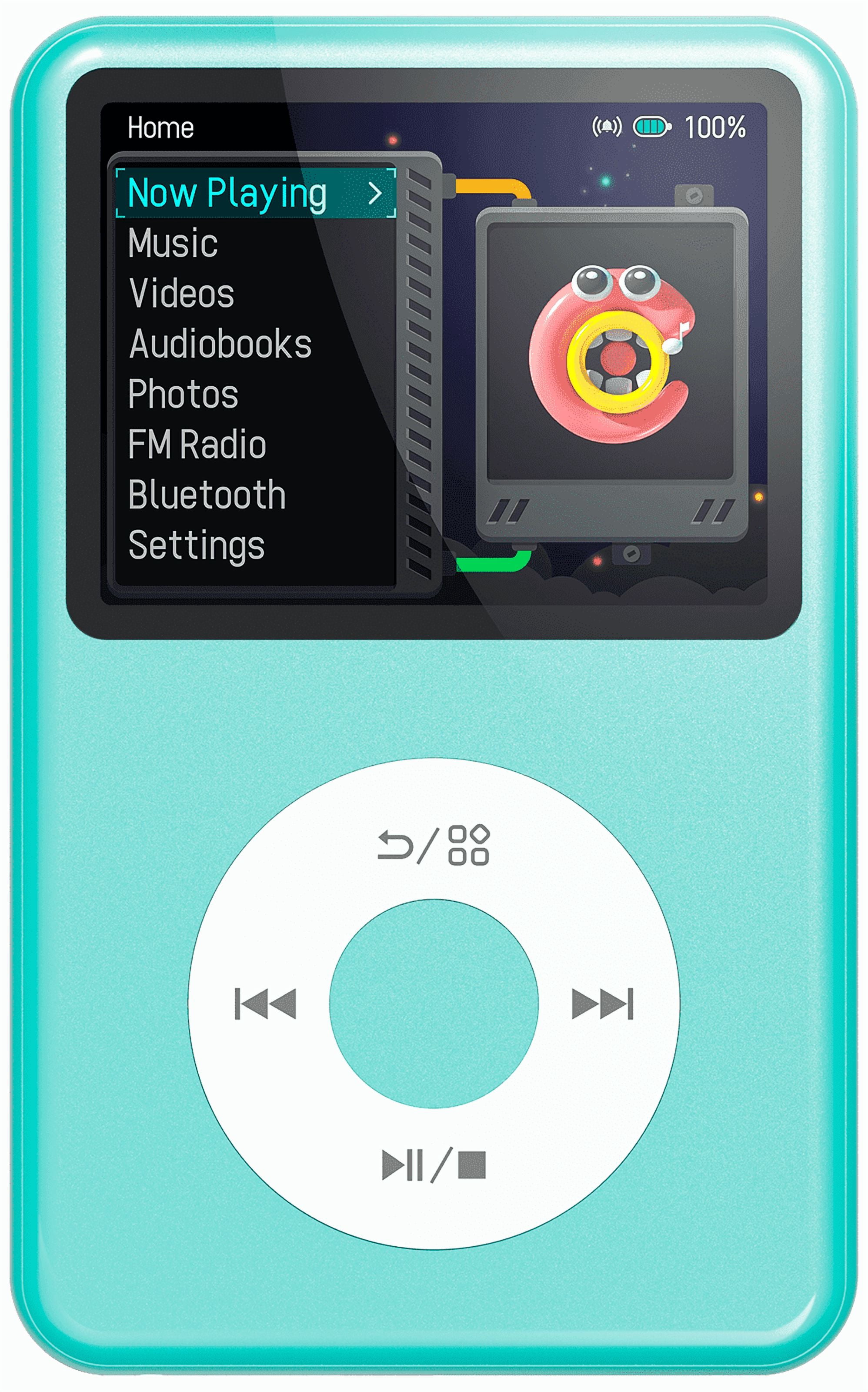 Innioasis 64GB Mp3 Player with Bluetooth, 2.4