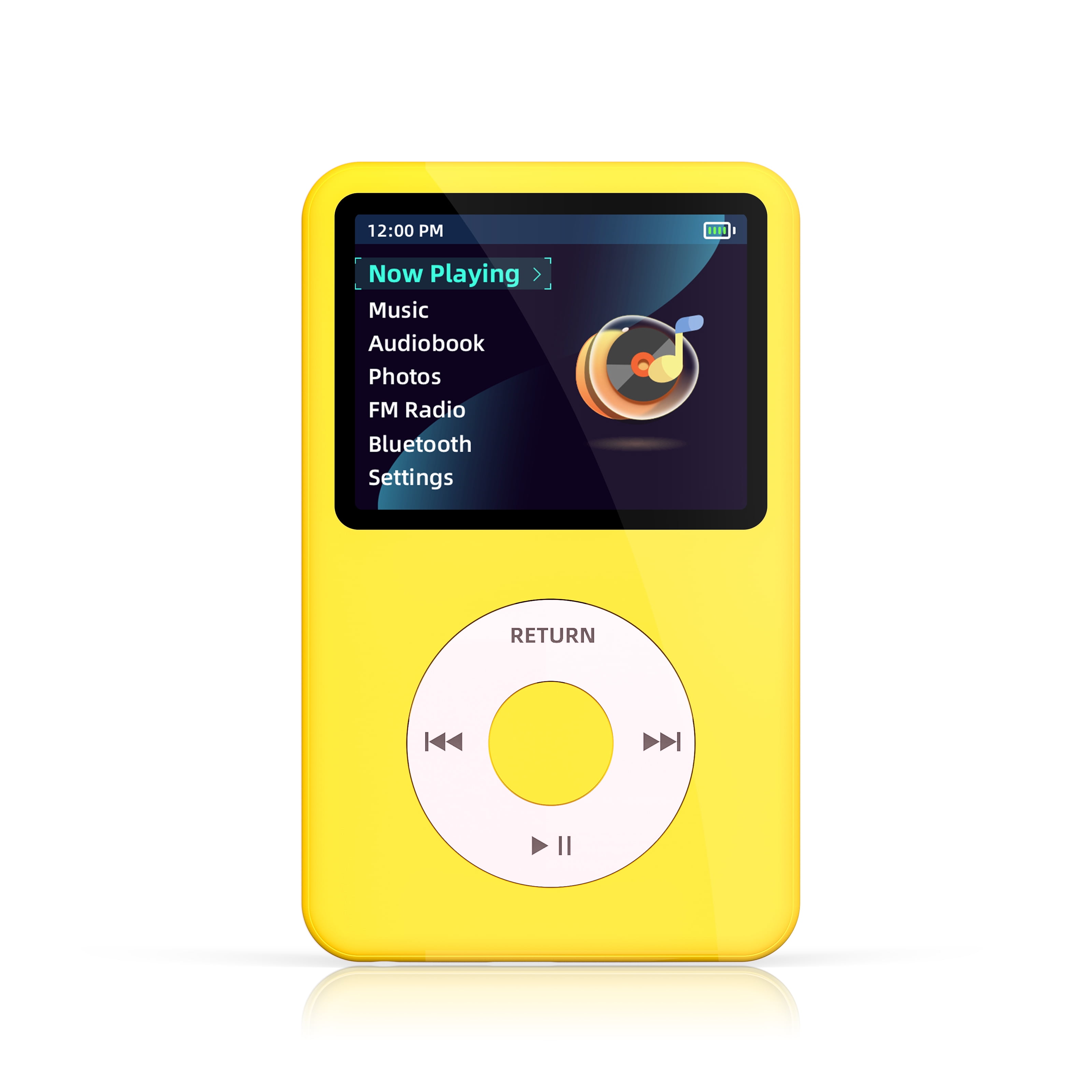Innioasis Mp3 Player with Bluetooth, 2.4" 128GB Portable Mini HiFi