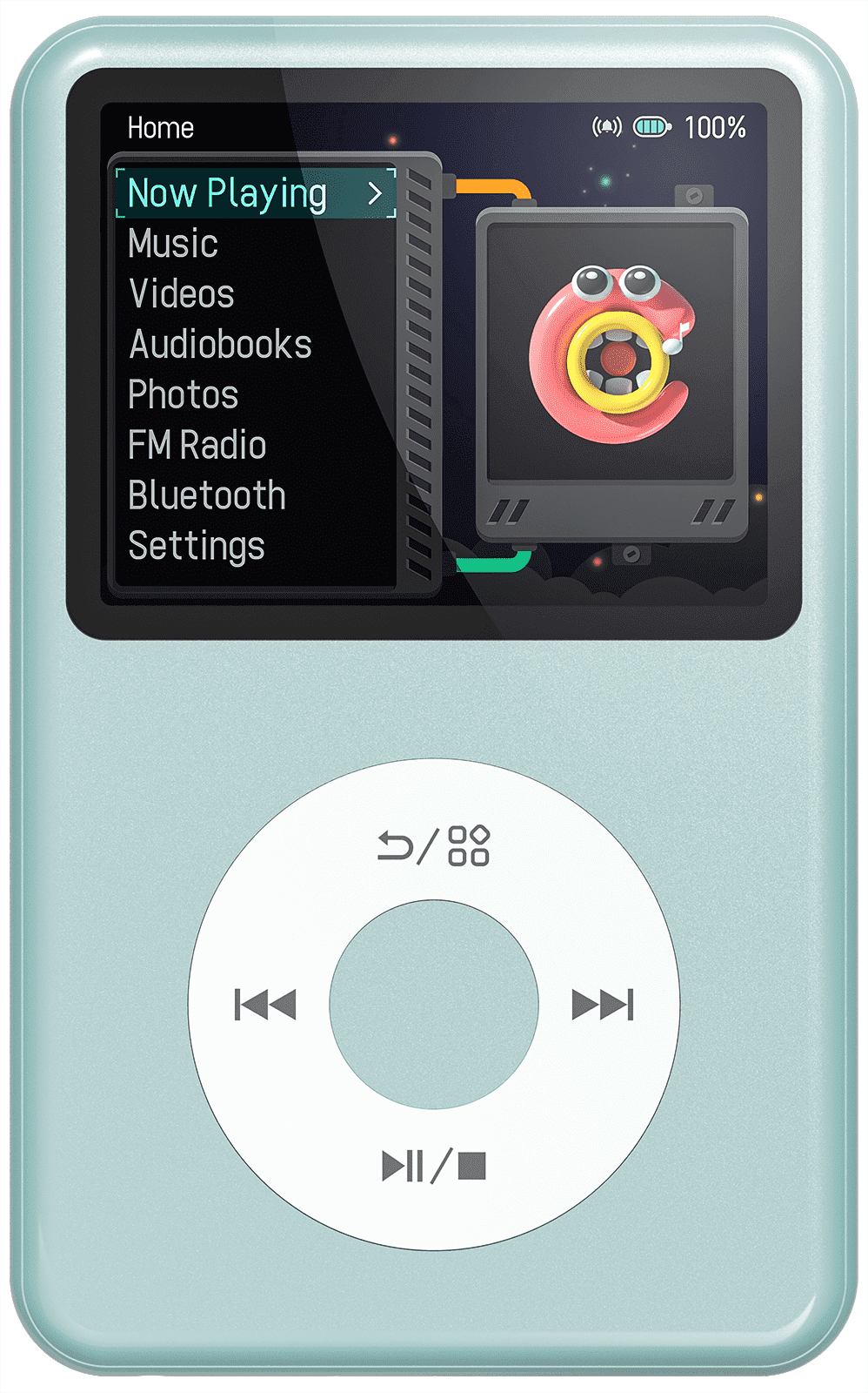 Innioasis Mp3 Player with Bluetooth, 2.4