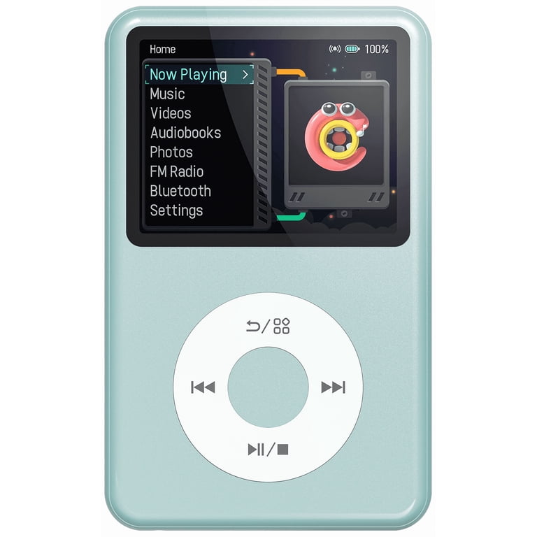 innioasis, Mp3 Player with Bluetooth, 128GB, Green - Walmart.com