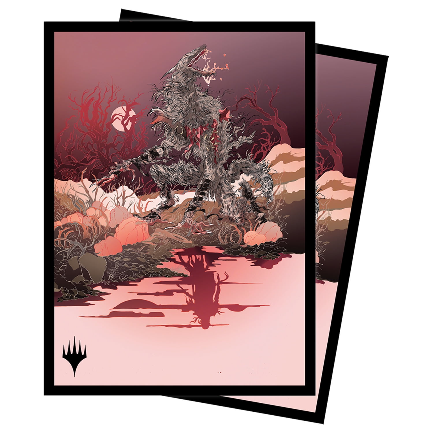 Innistrad: Midnight Hunt Arlinn, the Moon's Fury Standard Deck Protector Sleeves (100ct) for Magic: The Gathering