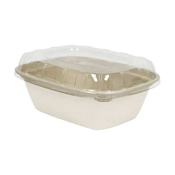 Inno-Pak 346482732 Dome Lid for 32 or 48 Oz Rectangle Bowl - 200 / CS