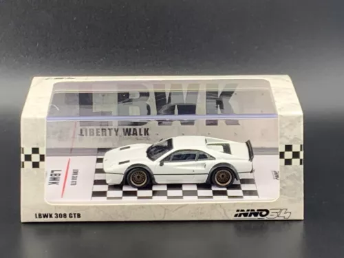 Inno64 LBWK 308 GTB White 1/64 - Walmart.com
