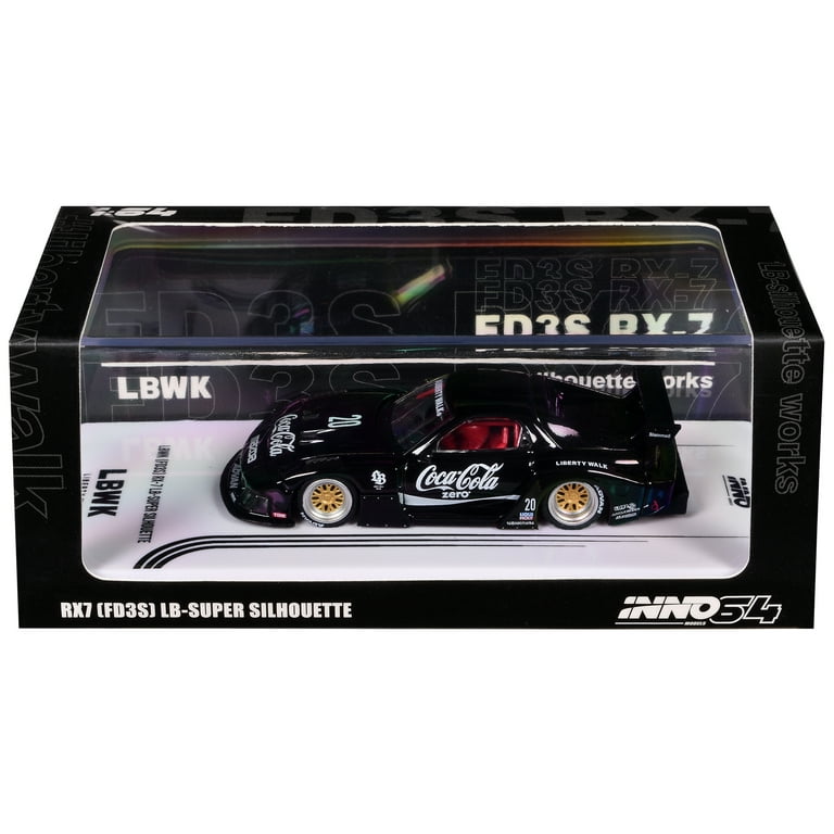 Inno64 Mazda RX7 (FD35) LB-Super Silhouette - Coca Cola