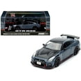 thumbnail image 1 of 2022 Nissan GT-R (R35) Nismo Special Edition RHD Stealth Gray with Carbon Top and Hood 1/64 Diecast Model Car by Inno Models, 1 of 3