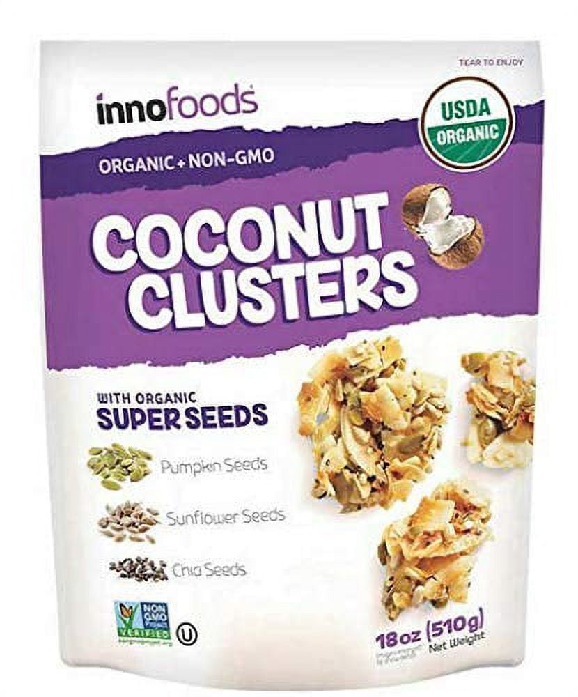 InnoFoods Coconut Clusters with Organic Super Seeds (Pumpkin; Sunflower