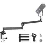 InnoGear Foldable Desk Low Profile Mic Arm 360  Rotatable Microphone Boom Arm Stand for Live Streaming, Gaming, Podcasting, Radio
