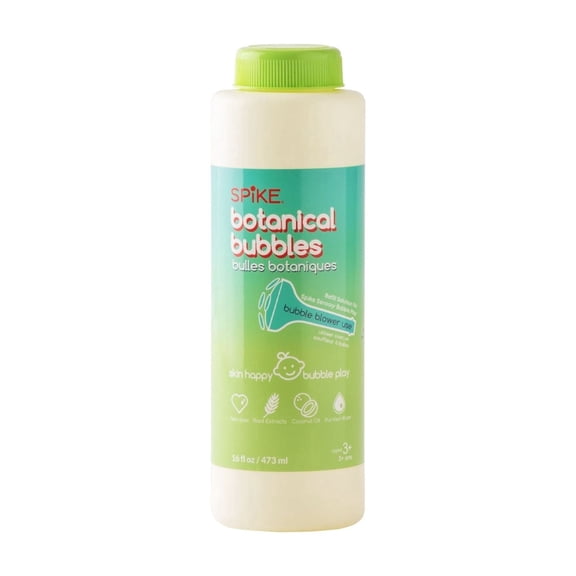Innobaby Spike Botanical Bubble Solution for Sensitive Skin - 16 oz Refill 1 Pack